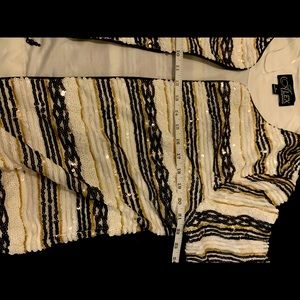 Xl:Alex Evening Sparkle Top layer coat